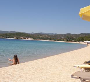 Ein schönes Plätzchen am Strand