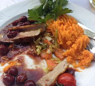 Ente mit Süßkartoffeln