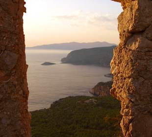 Ausblick von der Burgruine