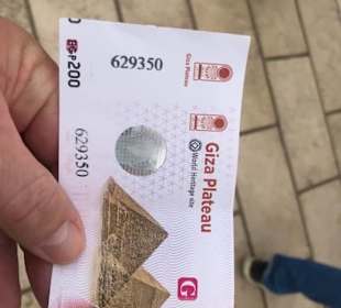 Originale Eintrittskarte alte Ausführung