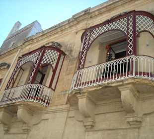 Weihnachtsgeschäft! Aber schöne Balkone