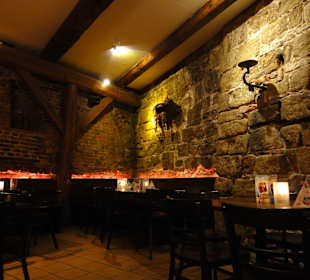 Blick in den historischen Restaurantbereich