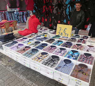 Stände auf dem Basar