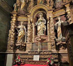 Seitenaltäre der Kirche Notre-Dames-des-Anges