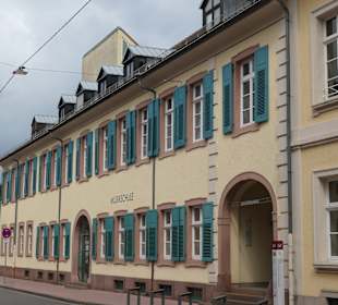 Das Gebäude mit der Musikschule von Rastatt
