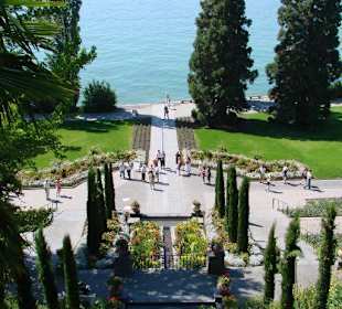 Italienische Wassertreppe