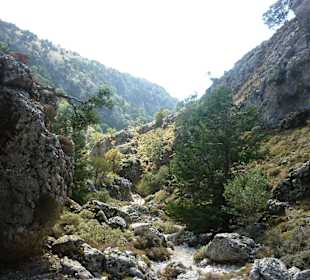 Wanderung durch die Imbros Schlucht
