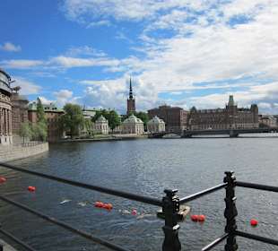 Blick von Riddarholmen