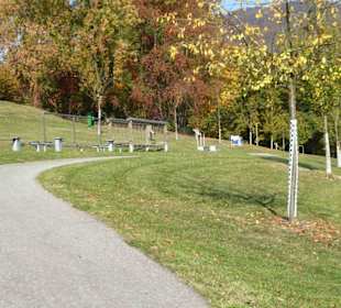 Blick über die Anlage mit den Geräten