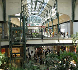 Blick auf die obere Ebene im Centro