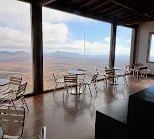 Panorama und kleines Café am Mirador Morro Velosa