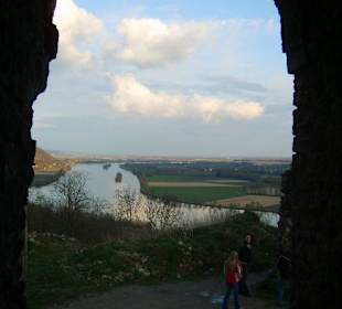 Blick von der Burgruine