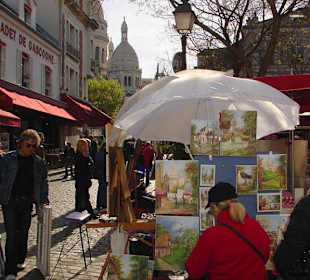 Markt beim Sacre Ceur