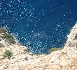 Von der Burg aufs Meer