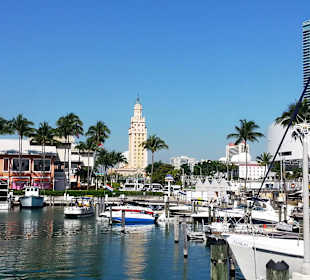 Blick auf die Marina