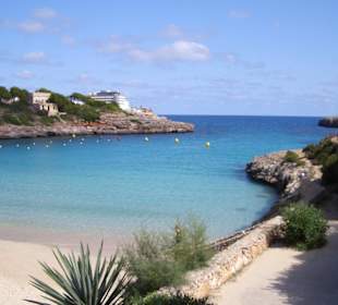 Cala Marçal vom Restaurant Al Mar aus