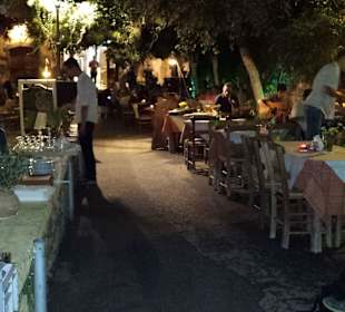 Tolles Ambiente beim Essen.