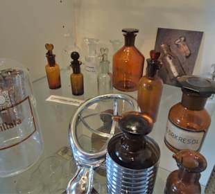 Exponate des Glasmuseum Gnarrenburg