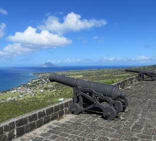 Aussicht von Brimstone Hill Festung