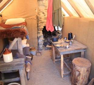 Unterkunft eines Goldgräbers