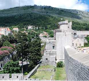 Stadtmauer um Dubrovnik