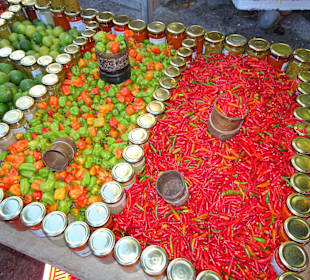 Rundgang über den Wochenmarkt von Saint-Paul