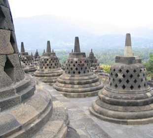 Buddhistische Monument Borobudur