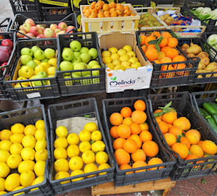 Eindrücke vom Wochenmarkt Nuoro