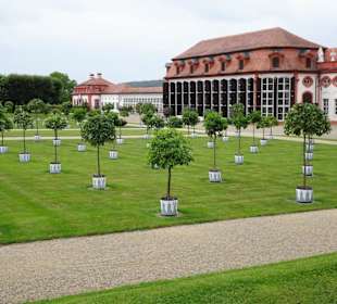 DIe Orangerie von Schloss Seehof