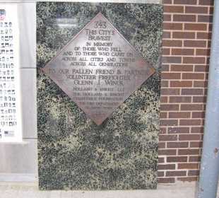 Firefighter am Ground Zero