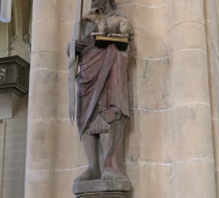 In der Severikirche in Erfurt