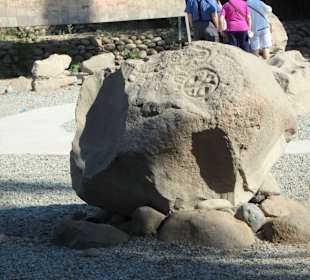 Petroglyph im Freigelände