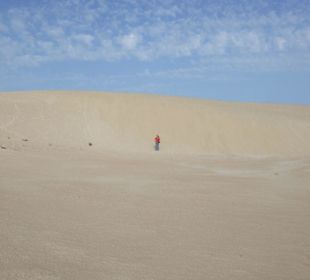 Riesige Wanderdüne in El Jable