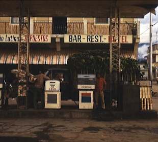 Die Tankstelle in Caja Seca