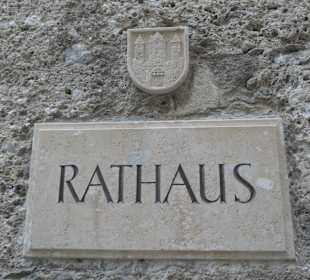 Blick zum Alten Rathaus von Salzburg