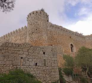 Gewaltige Burg der Mauren