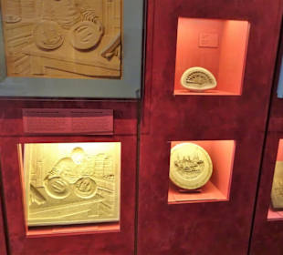 Schwefel-Model im Museum des Café Niederegger