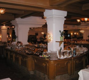 Sehr umfangreiches Frühstücksbuffet