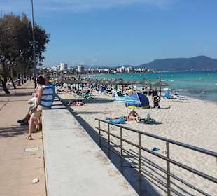 Strand in Cala Millor