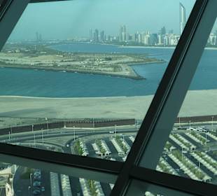 Aussicht Marina Tower Abu Dhabi ( Marina Mall )