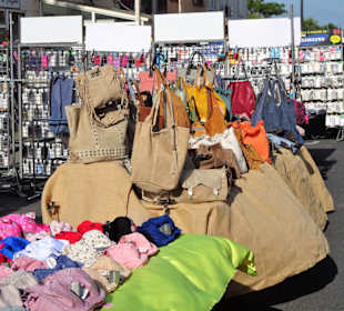 Impressionen vom Wochenmarkt Saint-Cyprien-Plage
