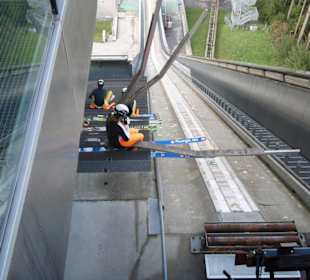 Skispringen auch ohne Schnee