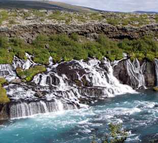 Wasserfall Hraunarfossar