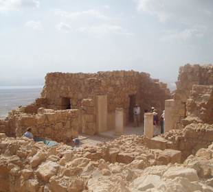 Felsenfestung Masada in Israel