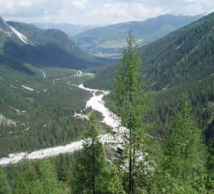 Fischleintal Richtung Sexten