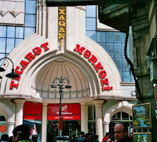 In Baku war das Shopppen überraschend angenehm