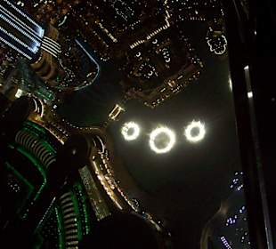 Burj Khalifa Ausblick by Night