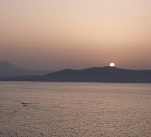 Sunset by Rethymno