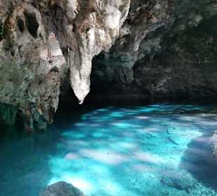 Die Lagune der drei Augen in Santo Domingo 