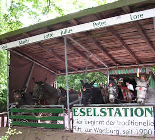 Eselstation an der Wartburg